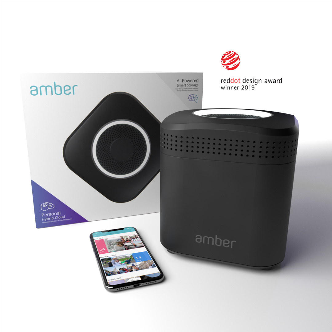 Amber Plus - AmberPRO 4TB, Personal Home Cloud Server